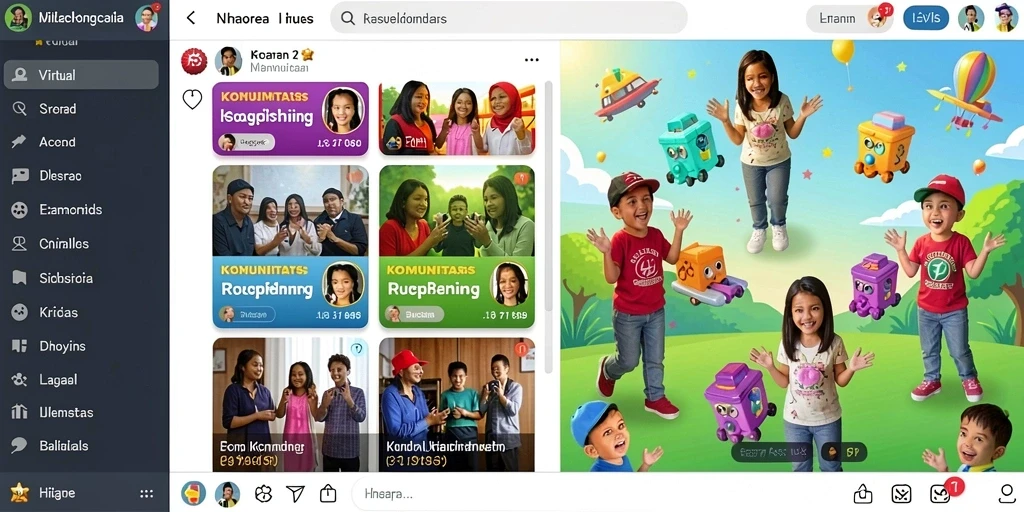 Fitur multiplayer yang memungkinkan bermain bersama teman.