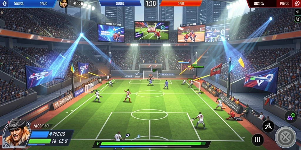 Sistem level yang menantang dan memicu rasa kompetisi.