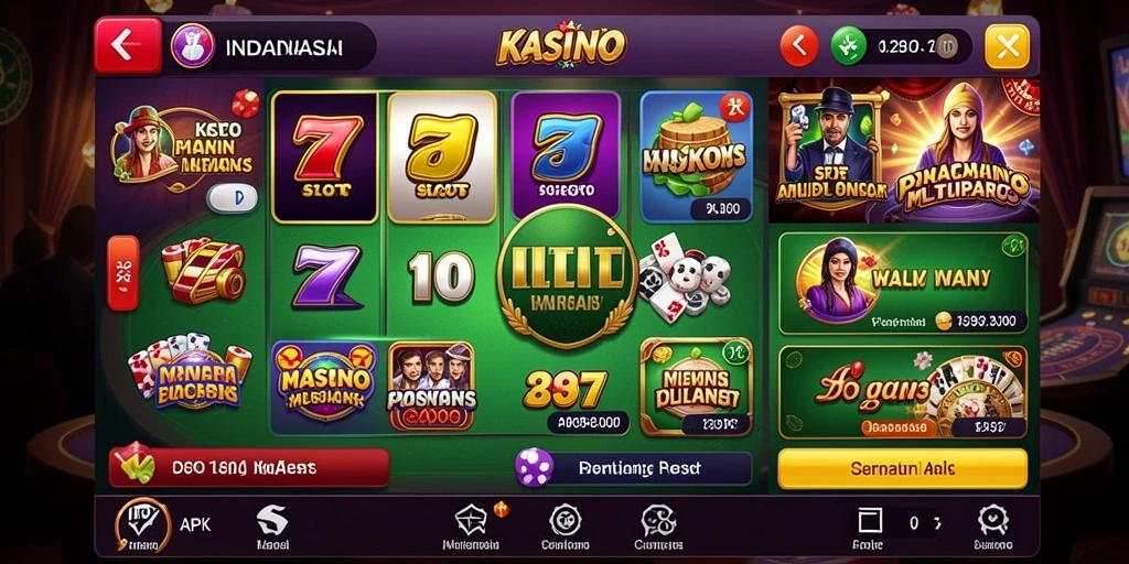 Kesempatan menang hadiah menarik setiap kali bermain.