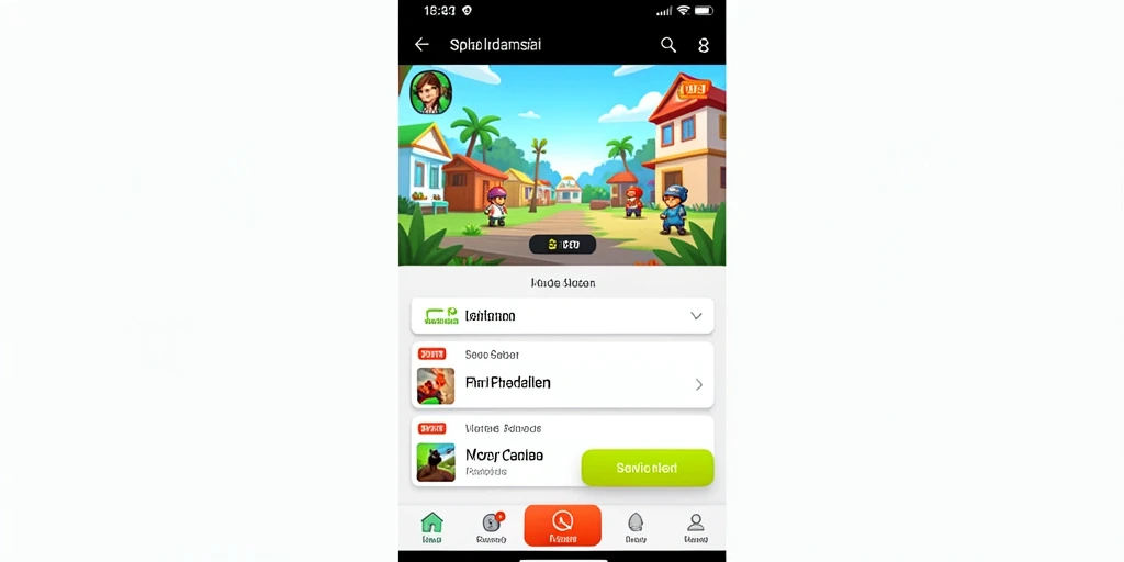 Menu interaksi sosial yang intuitif dan menyenangkan.