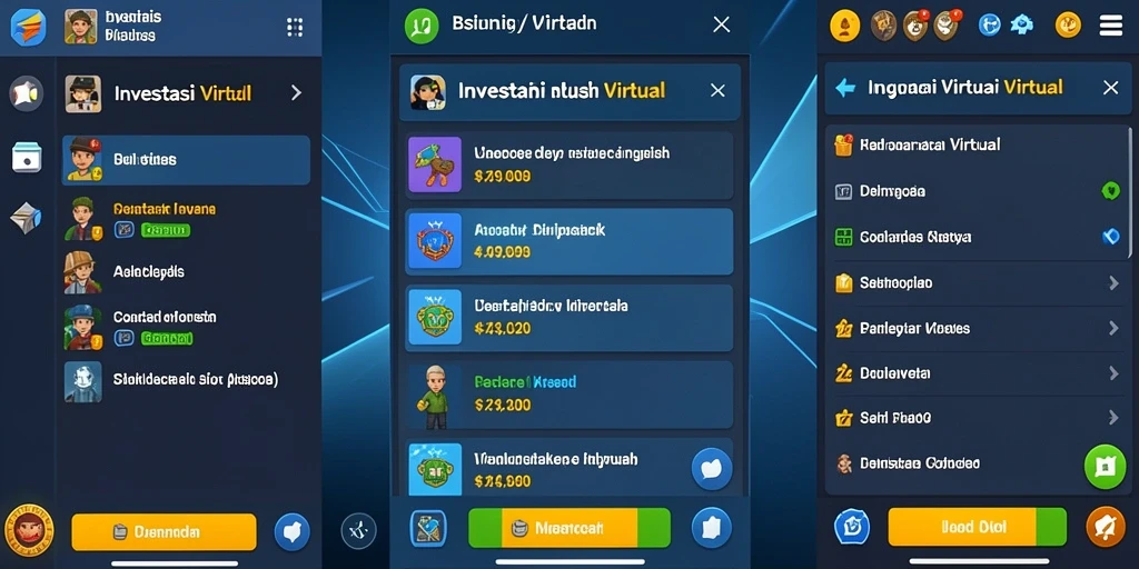 Tangkapan layar menunjukkan menu upgrade karakter yang intuitif.