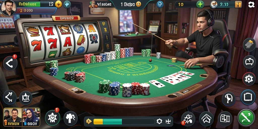 Cuplikan aksi seru dalam pertarungan melawan monster.
