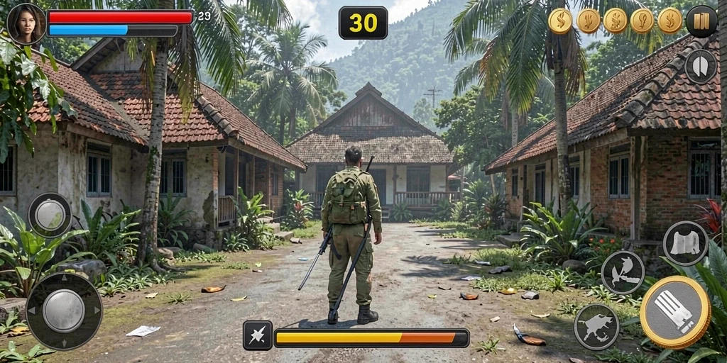 Fitur multiplayer yang memungkinkan bermain bersama teman.