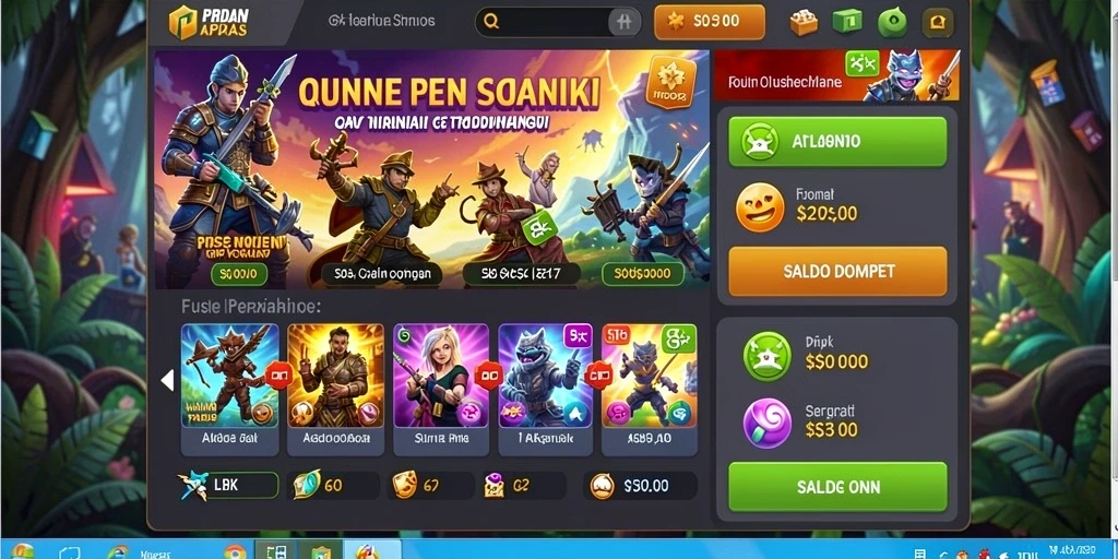 Karakter yang variatif dan unik untuk dimainkan.
